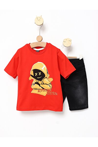 MiniKids Costumas de vara Authentic Edition rosu 110 (4-5 ani)