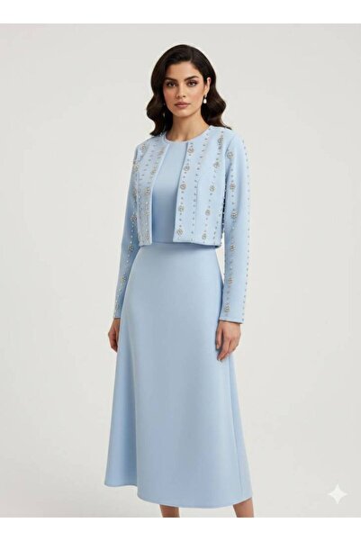 ranin Soft, Orthopedic dress with double zircon embroidery