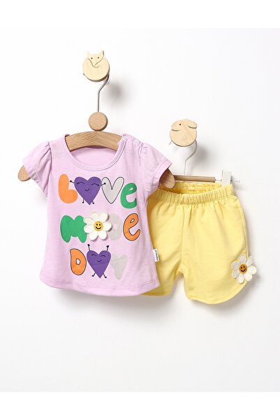 MiniKids Set vara Love Day model mov 92(18-24 luni)