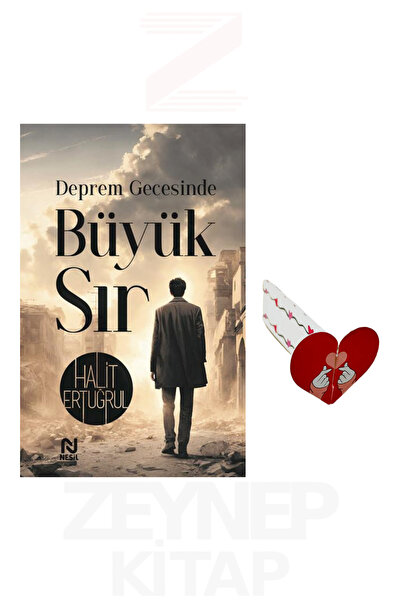Nesil Yayınları Deprem Gecesinde Büyük Sır - Halit Ertuğrul (Kalp Ayraç Hediye)