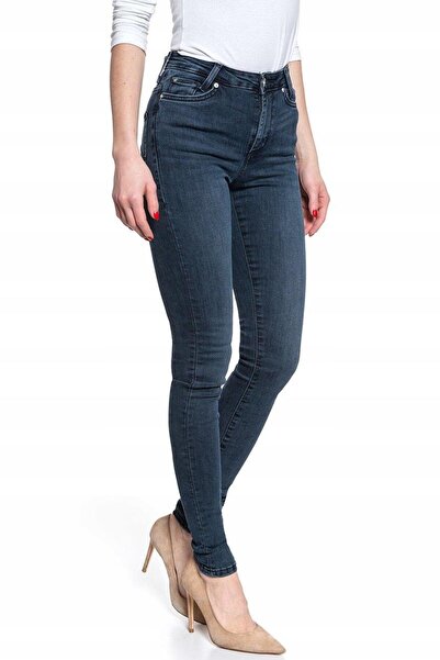 Mustang Women's Jeans, Mustang, 17518-185, Cotton, Long, W25-L32 US, Blue