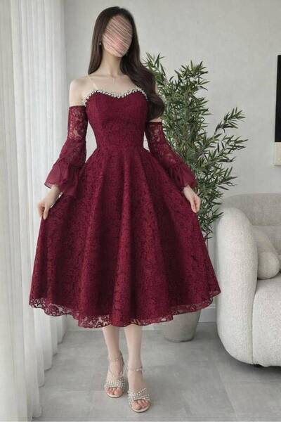 ranin Soft Lace embroidered dress