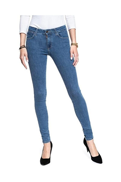 WRANGLER Blugi de damă, Wrangler, bumbac, lungime normală, fermoar, 5 buzunar...