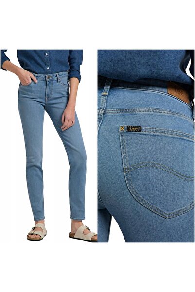 Lee Women's Jeans, Lee, Cotton, Regular Length, Zipper, 5 Pockets, Blue, 27/31