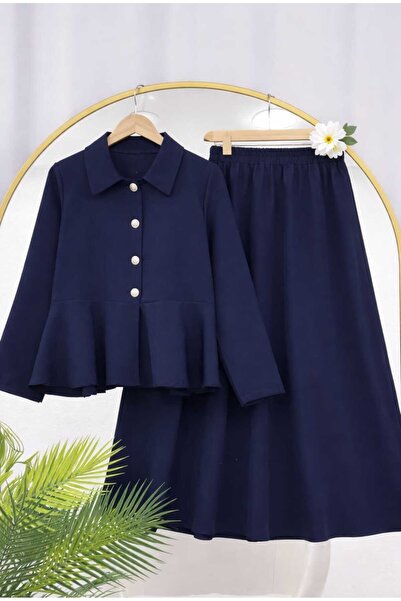 MODA VEDAT Women's Ruffle Skirt Set -0550