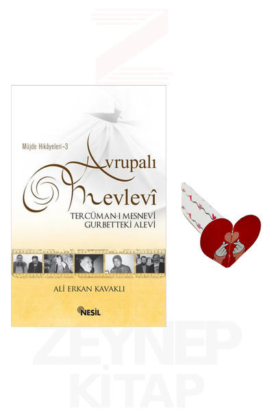 Nesil Yayınları Avrupalı Mevlevi - Ali Erkan Kavaklı (Kalp Ayraç Hediye)