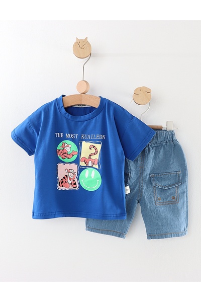 MiniKids Στολή Τίγρης Μπλε Σέρκαν 98 (24-36 μηνών)