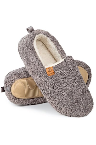 Other Soft House Slippers - Memory Foam, Non-Slip, Padded - Gray 39.5 EU