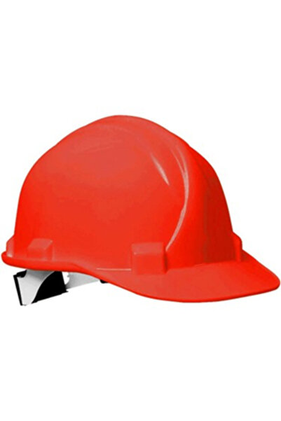 Sedef Standard Helmet with Adjustable Back Strap Red Essafe Ge1537B