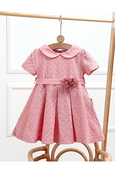 MiniKids Rochita Rania Super Broderie roz 110 (4-5 ani)