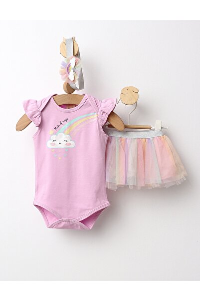 MiniKids Στολή 3 τεμαχίων Made of Magic purple 80 (9-12 μηνών)