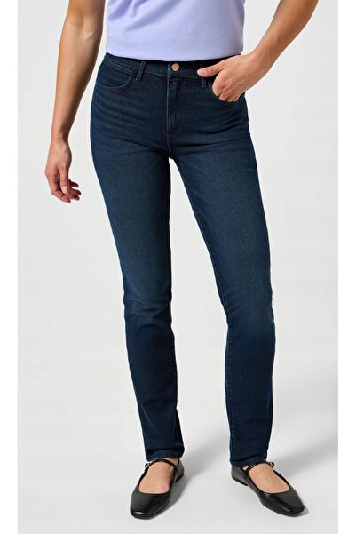 WRANGLER Blugi de damă 112355304, Wrangler, slim fit, albaștri, bumbac, W27-L...