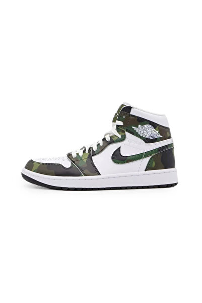 Nike Air Jordan 1 High "Golf Camo" Erkek Sneaker