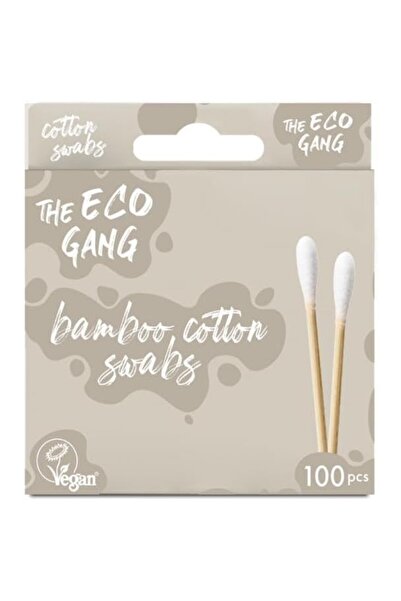 AyrStore THE HUMBLE CO. COTTON SWABS 100-PCS WHITE BAMBU KULAK ÇUBUĞU 100LÜ