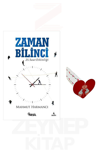 Nesil Yayınları Zaman Bilinci - Mahmut Harmancı (Kalp Ayraç Hediye)