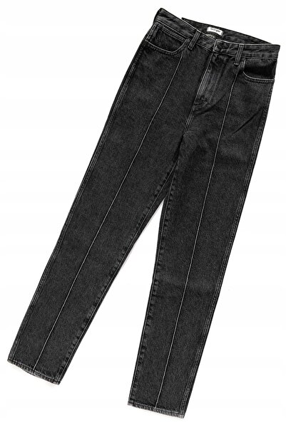 WRANGLER Blugi de damă, Wrangler, Retro Slim, talie medie, bumbac, negri, W28...