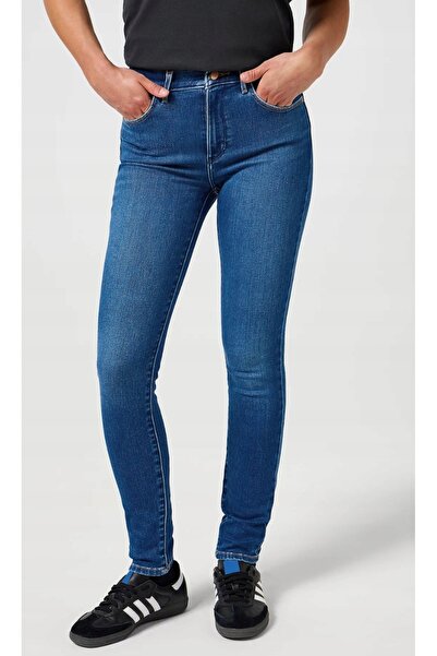 WRANGLER Blugi de damă 112355898, Wrangler, Albastru, Bumbac, W27-L30 US