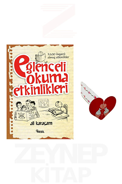 Nesil Yayınları Eğlenceli Okuma Etkinlikleri - Ali Karaçam (Kalp Ayraç Hediye)