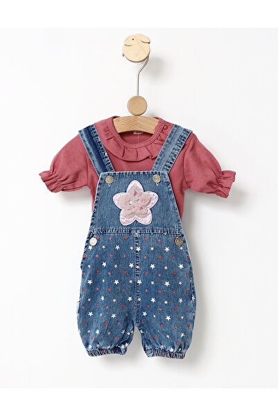 MiniKids Salopeta blug steluta, model visiniu 86 (12-18 luni)