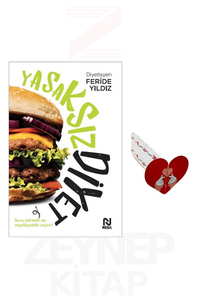 Nesil Yayınları Yasaksız Diyet - Feride Yıldız (Kalp Ayraç Hediye)