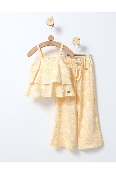 MiniKids Set 2 piese Rose Kiz flowers corai 140 (9-10 ani)