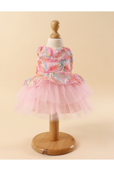 MiniKids Rochita eleganta Vanessa roz