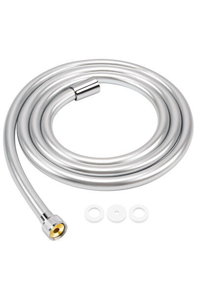 Other Furtun de Duș PVC Anti-Răsucire - Suprafață Netedă, Racord Alamă - 2m, ...