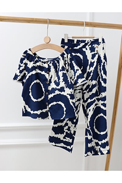 MiniKids Σετ 2 τεμαχίων Hawaii μπλε 134 (8-9 ετών)