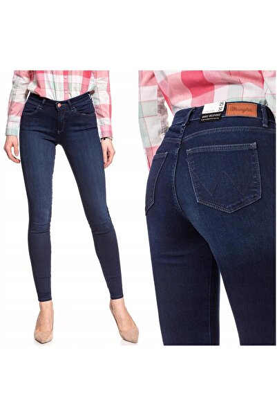 WRANGLER Blugi de damă, Wrangler, bumbac, lungime normală, fermoar, 5 buzunar...