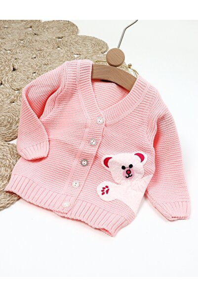 MiniKids Пуловер HIDEN BEAR коралов 110 (4-5 години)