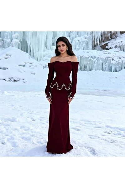 ranin Embroidered suede dress