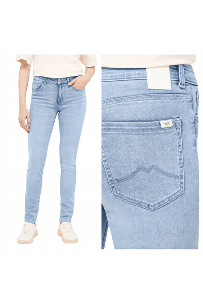 Mustang Women's Jeans, Mustang, Cotton, Regular Length, Zipper, 5 Pockets, Bl...