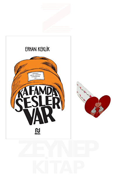 Nesil Yayınları Kafamda Sesler Var - Erhan Keklik (Kalp Ayraç Hediye)