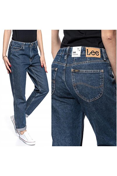 Lee Blugi de damă, Lee, Tailored Mom, W25-L33, 100% bumbac, fermoar, lungi, 5...