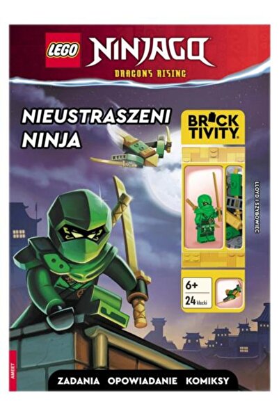 LEGO Cartea Ninjago: Ninja neînfricat cu minifigurină