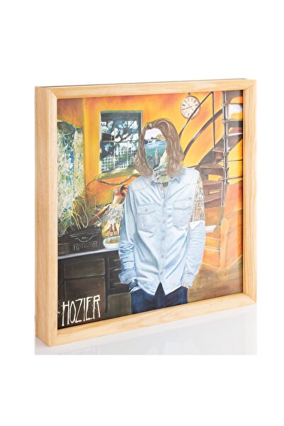 Other Vinyl Record Frame - Pine Wood, Shadow Box Type - 31x31 cm, Hanging or ...