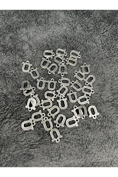 Mos Tespih 1 τεμάχιο Γράμμα Υ Ασημί Χρώμα Ροζάριο Φούντα Κρεμαστό Κόσμημα Υλι...