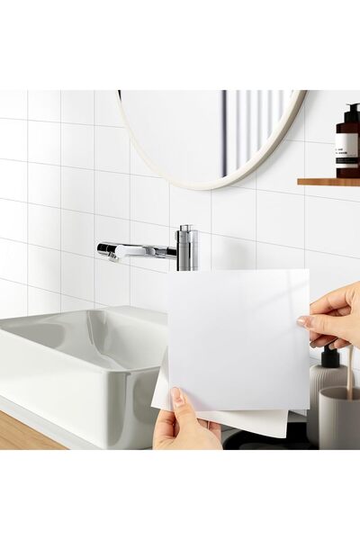 Other Self-adhesive wall tiles - Waterproof vinyl, 5 layers - 15x15 cm, Grey,...