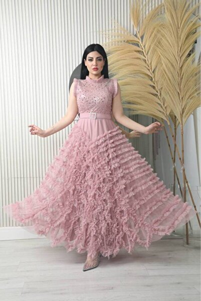 ranin Sequined evening dress