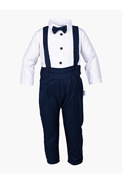 Baby Cara طقم ملابس رسمية للأطفال - قميص وبنطال من قطن التركي