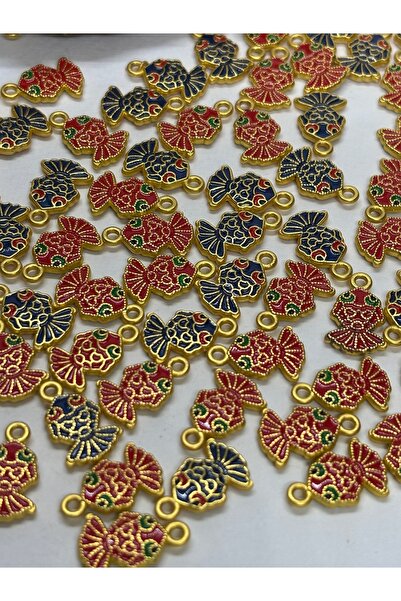 gemsartdeco Fengshui Başarı Refah Sembolü Koi Balığı Kolye Ucu Charm