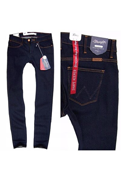 WRANGLER Blugi de damă, Wrangler, bumbac, lungime normală, fermoar, 5 buzunar...