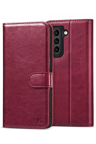 Other Husă cu Clapă Samsung Galaxy S21 Plus - Piele Sintetică, Protecție Card...