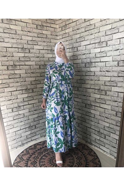 MODELİSA YAZLIK DESENLİ ELBİSE