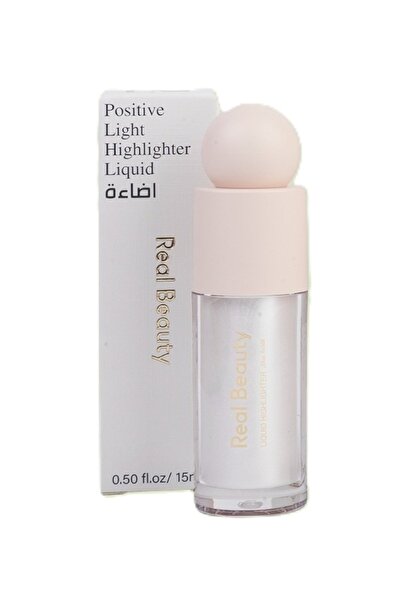 real beauty إضاءة سائلة من ريل بيوتي، لمسة نهائية لؤلؤية لامعة 15 مل