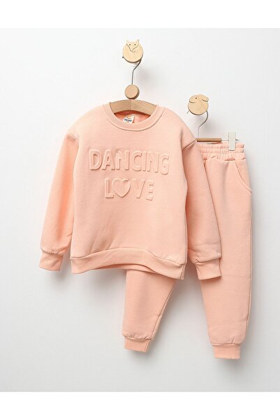 MiniKids Compleu vatuit Dancing Love corai 122 (6-7 ani)