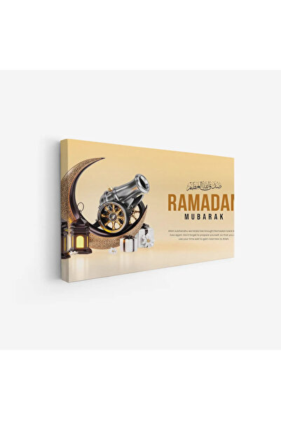 Tajridhome Ramadan Canvas Painting - Elegant Spiritual Home Decor - Luxurious...