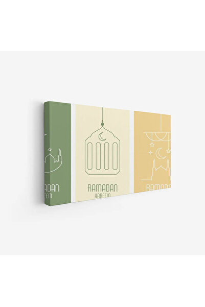 Tajridhome Ramadan Canvas Painting - Elegant Spiritual Home Decor - Luxurious...