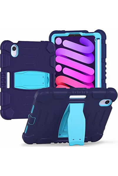 Other iPad Mini 6 8.3 inch Case - 3 Layer Protection, 360 Rotating Stand, Sty...