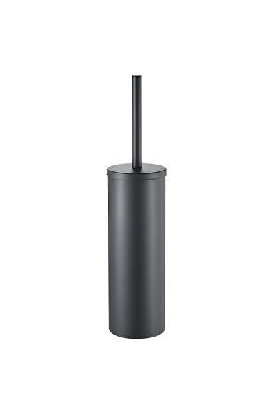 Other Freestanding Toilet Brush - Stainless Steel, Anatomical Handle - Grey, ...